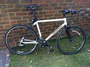 Picture of clean bicycle after the service