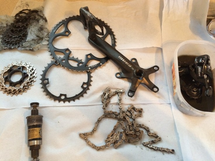 SRAM gear service